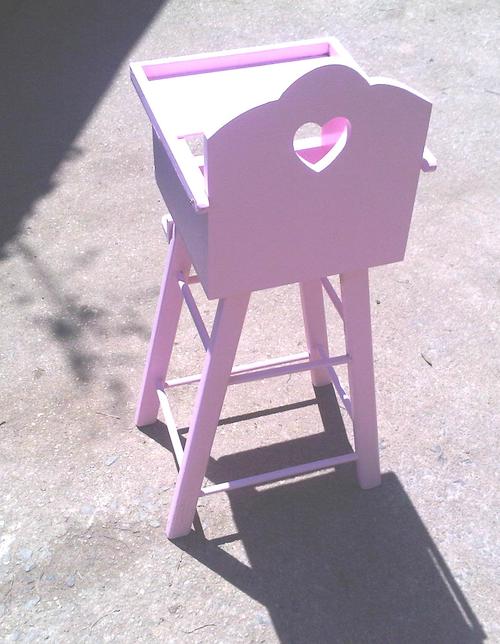 HIGH CHAIR FOR DOLLS - Image 3