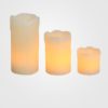 LED DRIPPING FLAMELESS CANDLE (3PC) H151 