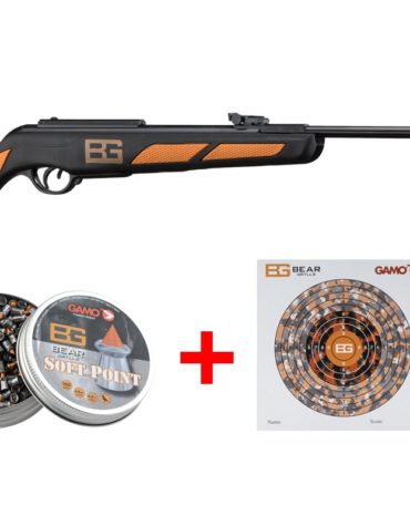GAMO BEAR GRYLLS SET AIR RIFLE (PELLET) 4.5MM
