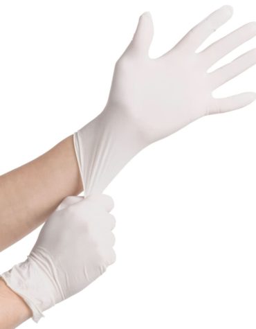 LATEX GLOVES (BOX OF 100)