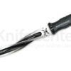 M48 CYCLONE TRI-EDGE FIXED BLADE (BLACK)