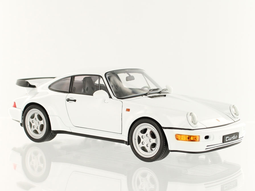 PORSCHE 964 TURBO WHITE 2009 1/18 (WELLY) - Image 3