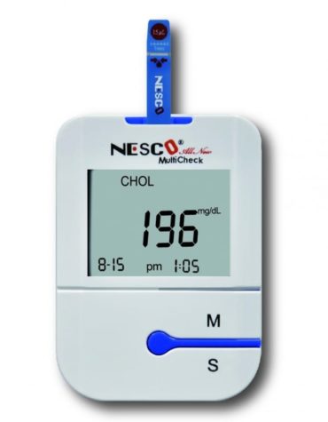 NESCO NW07 GLUCOSE, CHOLESTEROL, HEMOGLOBIN METER