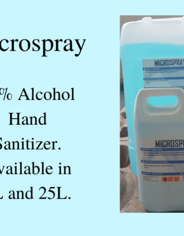 HAND SANITIZER MICROSPRAY (5L & 25L)