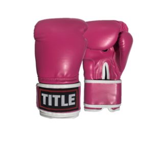 PINK SUPER TRAINING GLOVES - PU : 6OZ / 8OZ / 10OZ / 12OZ