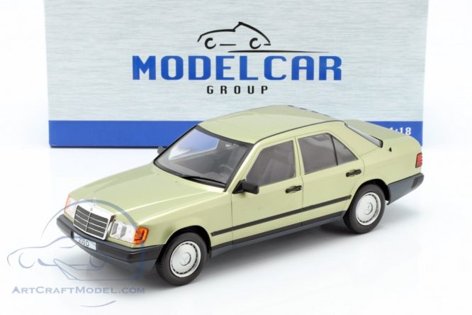 W124 1984 MERCEDES BENZ 1/18 SCALE DIECAST CAR - MODEL CAR GROUP - Image 4