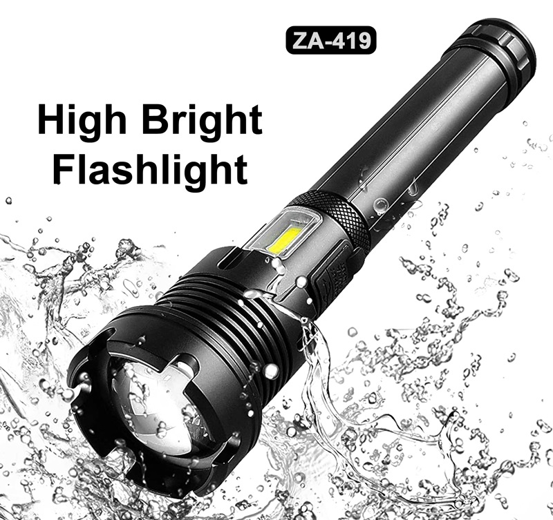 2500 LUMEN SUPER BRIGHT FLASHLIGHT - ZA-419