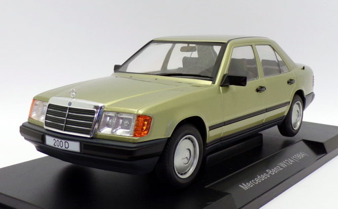 W124 1984 MERCEDES BENZ 1/18 SCALE DIECAST CAR - MODEL CAR GROUP