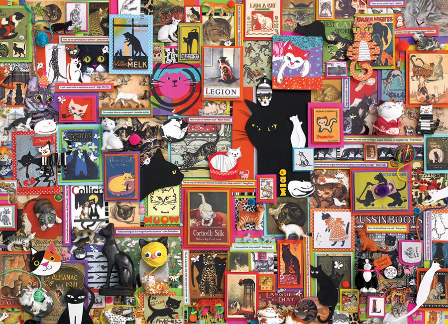 CATSVILLE - 1000 PIECE PUZZLE - OS80167 - Image 2