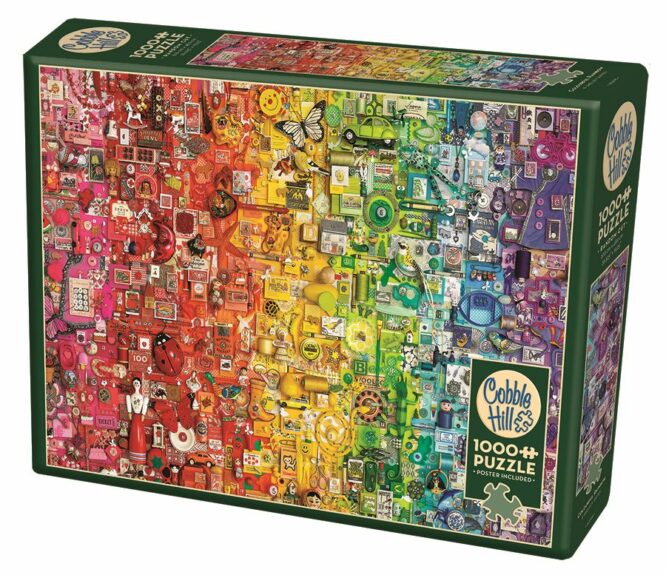 COLOURFUL RAINBOW - 1000 PIECE PUZZLE - OS80295 - Image 2