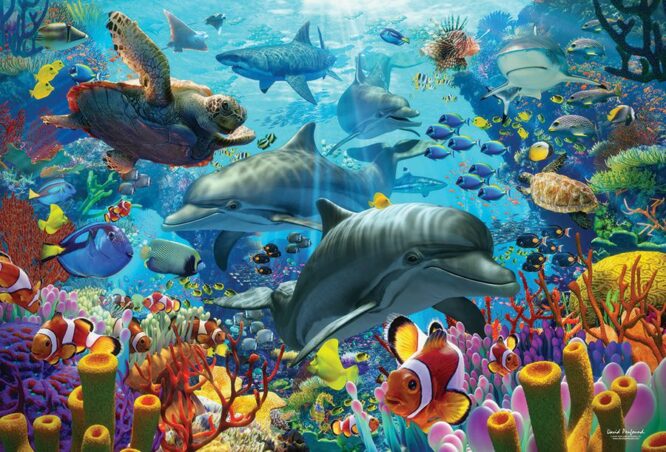 CORAL SEA - 2000 PIECE PUZZLE - OS89005