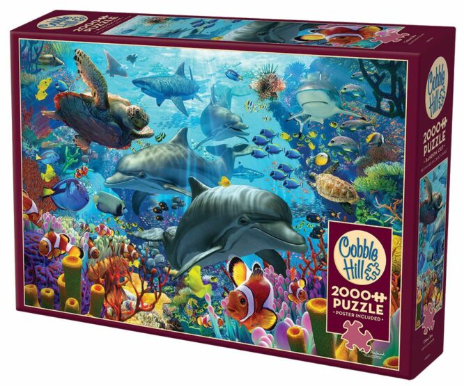 CORAL SEA - 2000 PIECE PUZZLE - OS89005 - Image 2