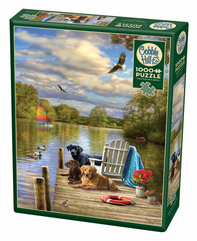 DOG DAY AFTERNOON - 1000 PIECE PUZZLE - OS80257 - Image 2