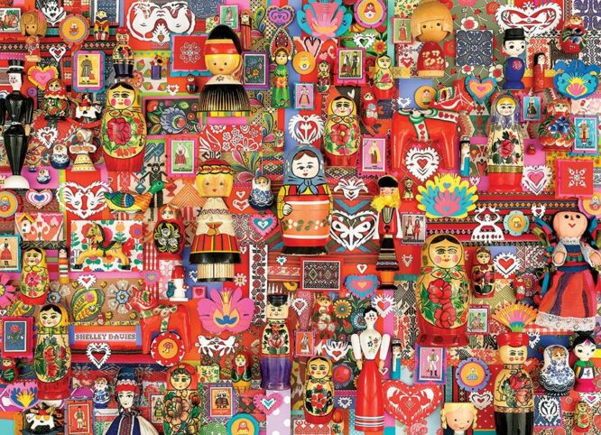 DOLLIES - 1000 PIECE PUZZLE - OS80265 - Image 2