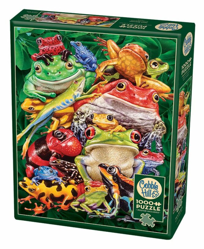 FROG BUSINESS - 1000 PIECE PUZZLE - OS80218 - Image 2