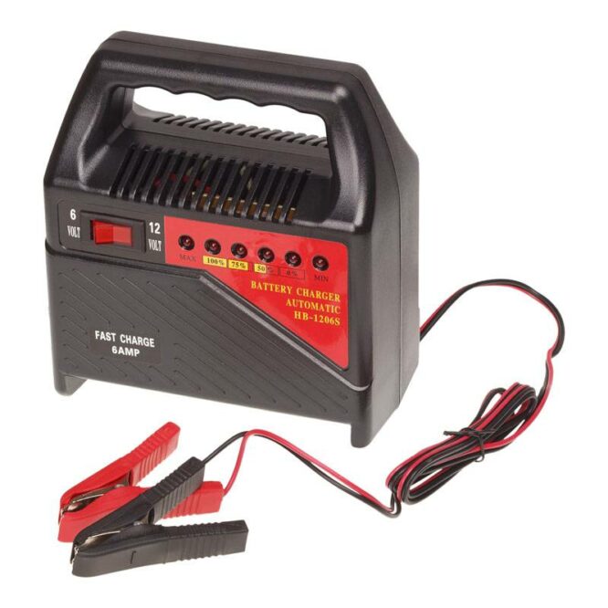6A 6V/12V BATTERY CHARGER