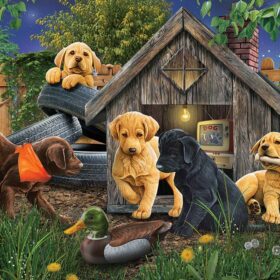 IN THE DOGHOUSE - 1000 PIECE PUZZLE - OS80271