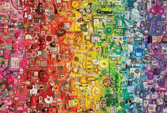 RAINBOW - 2000 PIECE PUZZLE - OS89003 - Image 2