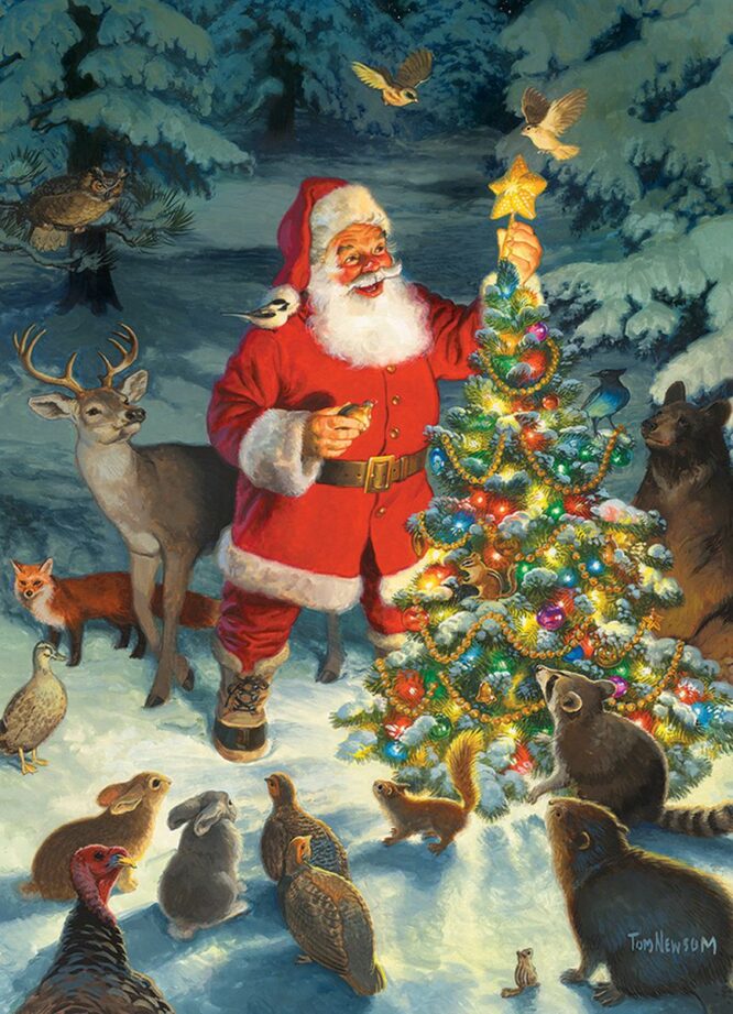 SANTA'S TREE - 1000 PIECE PUZZLE - OS80292 - Image 2
