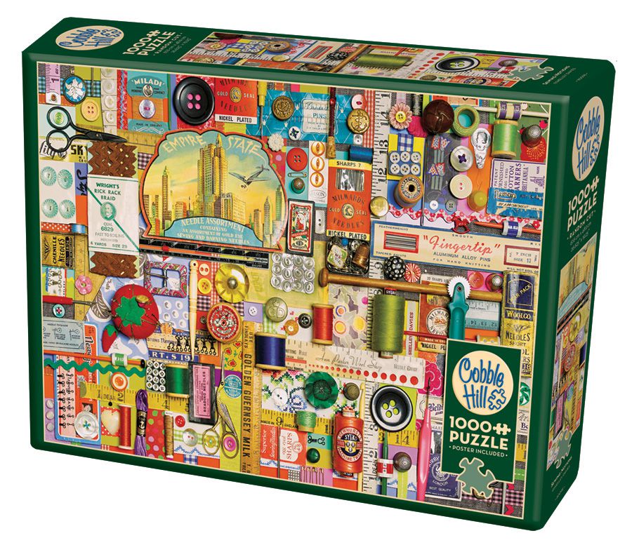 SEWING NOTIONS - 1000 PIECE PUZZLE - OS80098 - Image 2
