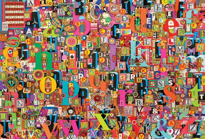 SHELLEY'S ABC - 2000 PIECE PUZZLE - OS89010 - Image 2