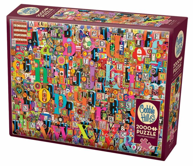 SHELLEY'S ABC - 2000 PIECE PUZZLE - OS89010