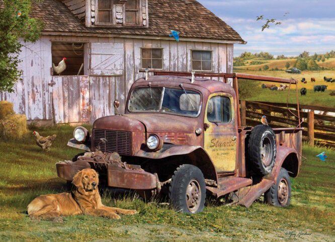 SUMMER TRUCK - 1000 PIECE PUZZLE - OS80199 - Image 2