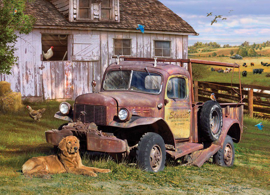SUMMER TRUCK - 1000 PIECE PUZZLE - OS80199 - Image 2