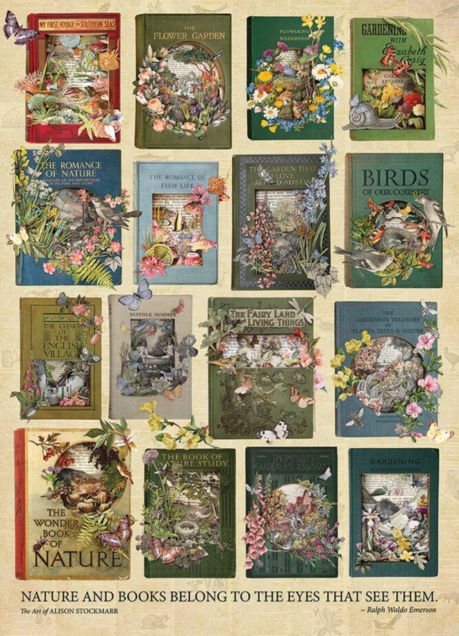 THE NATURE OF BOOKS - 1000 PIECE PUZZLE - OS80285