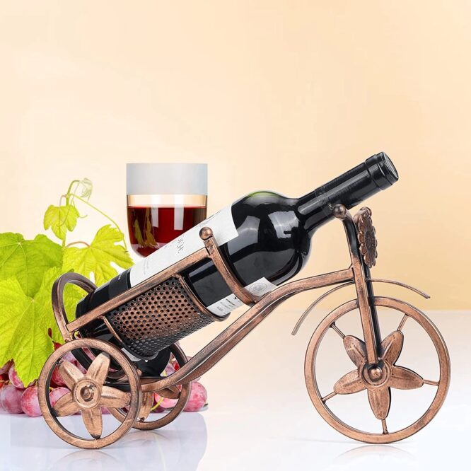 BICYCLE DESIGN WINE BOTTLE HOLDER - Image 2