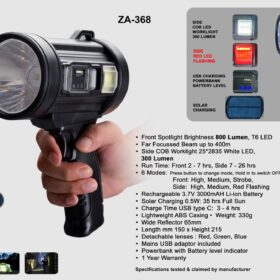 SOLAR SPOTLIGHT ZA-368 – NEW PRODUCT RELEASE