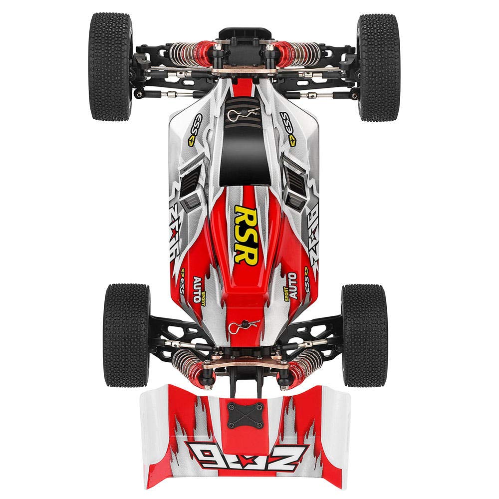 WL TOYS EVOLUTION 144001 HIGH SPEED BRUSHED RACING RC – RTR 1/14 BUGGY RED / GREEN - Image 3