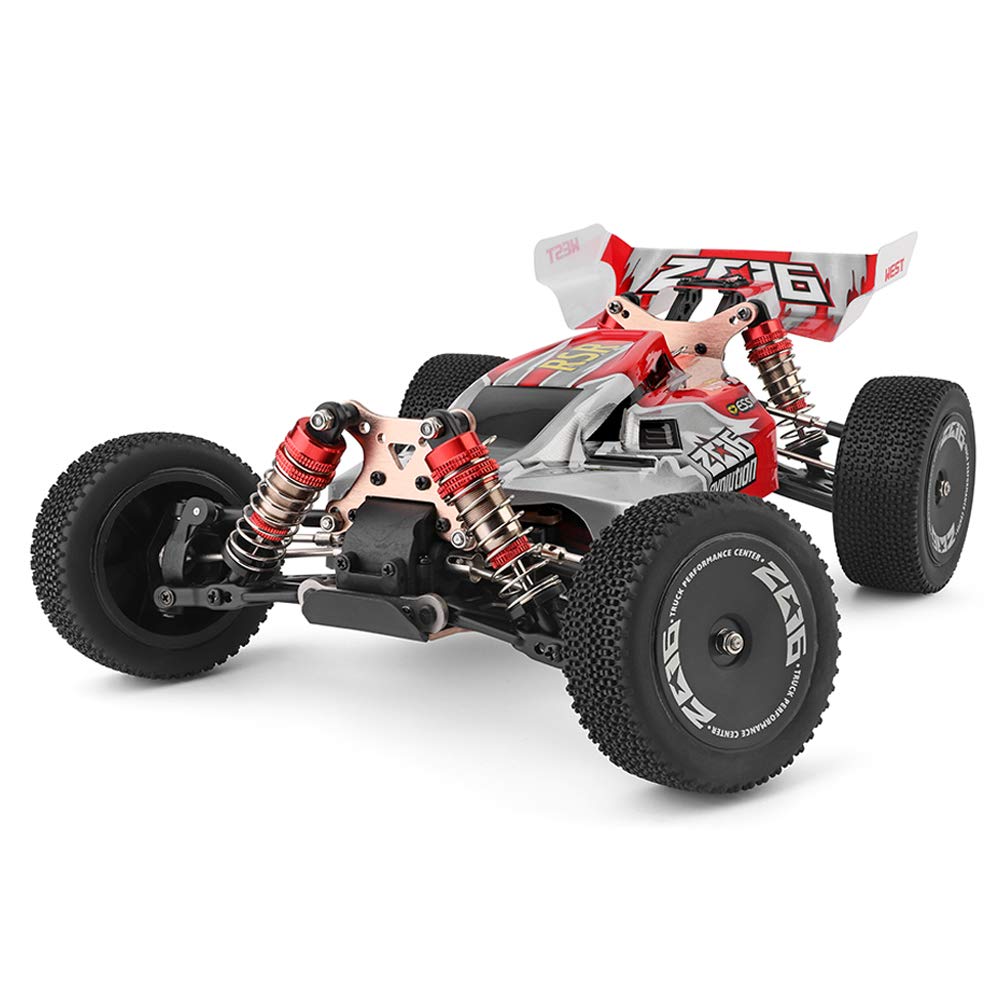 WL TOYS EVOLUTION 144001 HIGH SPEED BRUSHED RACING RC – RTR 1/14 BUGGY RED / GREEN - Image 4