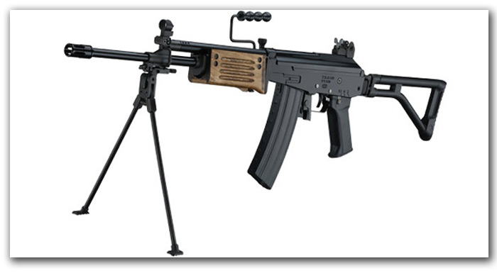 ICS ICAR GRM IMI GALIL (SA R4 Rifle) AEG FULL METAL WITH BIPOD - Image 2