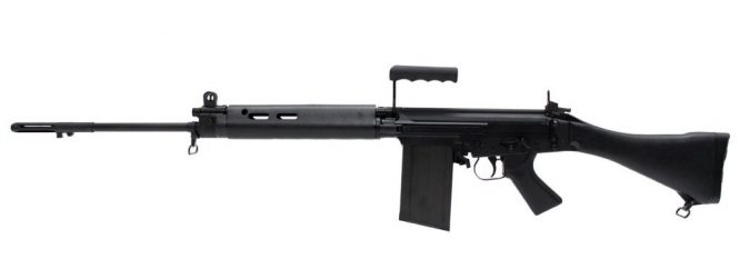 ARES L1A1 FAL AIRSOFT FULL SIZE BATTLE RIFLE AEG – SOUTH AFRICAN R1 RIFLE - Image 2
