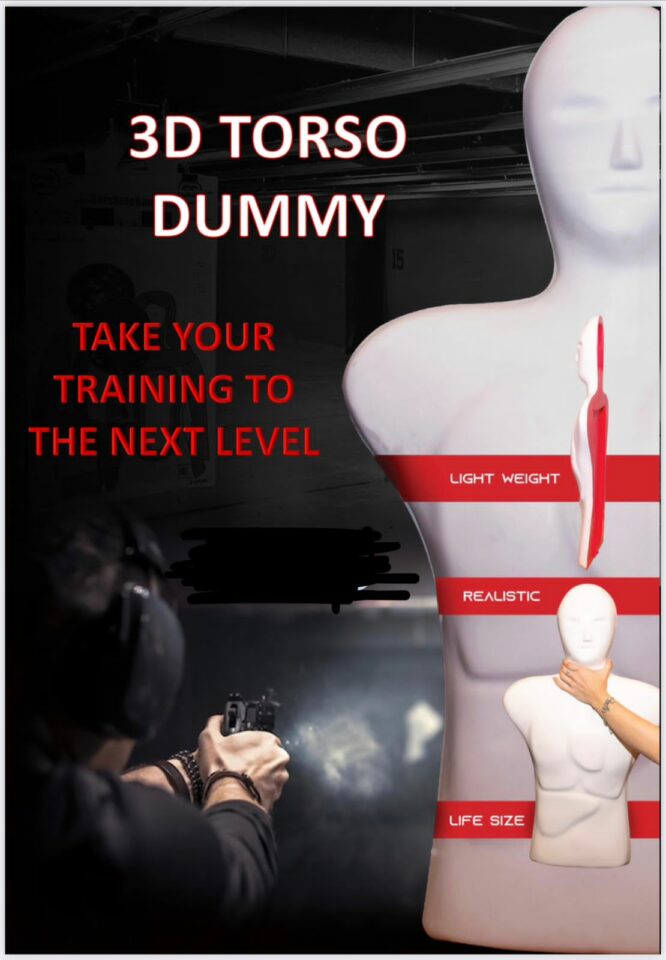 TORSO DUMMY – 3D TARGET – NEW! - Image 3