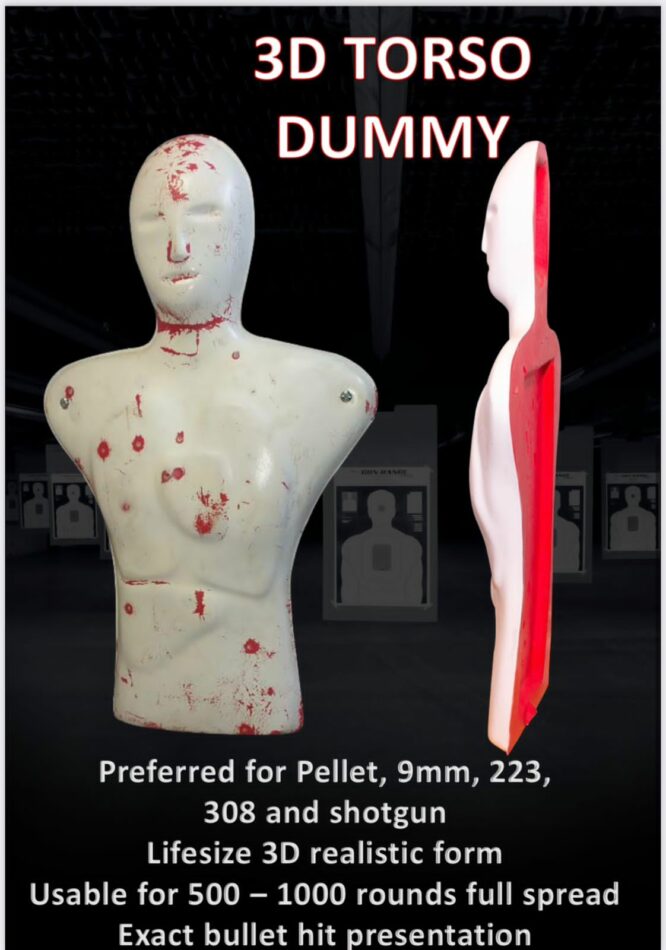 TORSO DUMMY – 3D TARGET – NEW! - Image 4