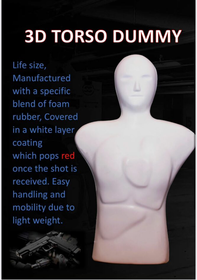 TORSO DUMMY – 3D TARGET – NEW! - Image 2