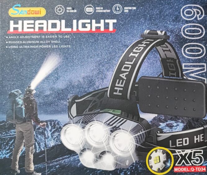 HIGH POWER MULTI LED HEADLIGHT - TD34 - Image 2