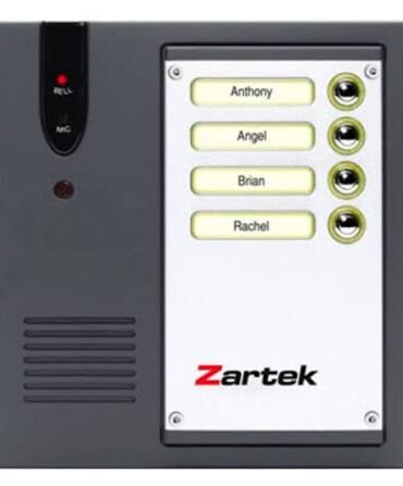 DIGITAL WIRELESS FOUR-BUTTON GATE INTERCOM ZA-654 (CDP-801 SERIES)